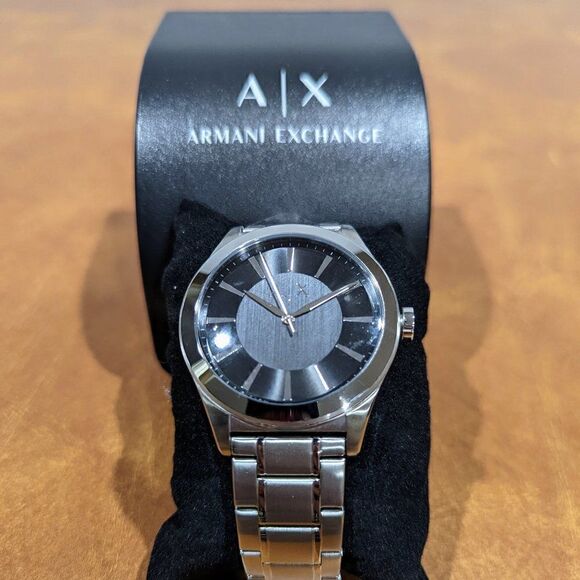 Armani Exchange Men's AX2320 Silver Quartz Watch - Picture 3 of 14